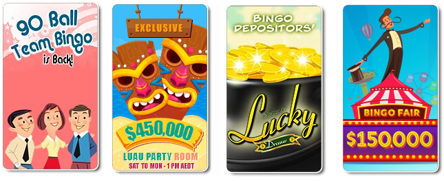 Bingo games to play at Bingo Australia