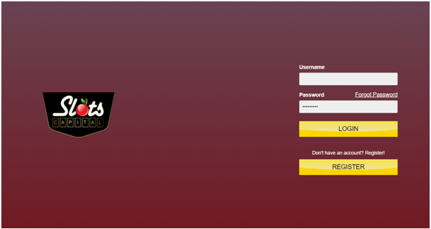 Slots capital Login