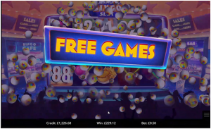Free games feature in my Bingo hall slot