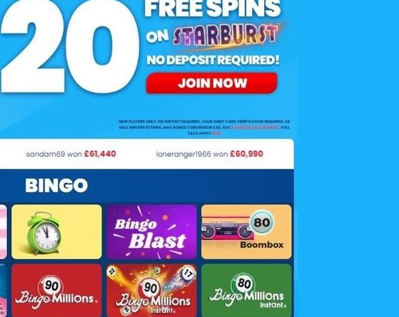 Free Spins at Bingo Sites