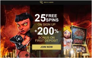 Rich Casino free bonus
