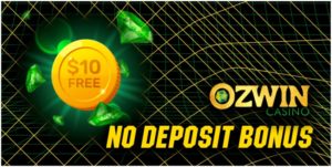 No deposit bonus at Ozwin Casino
