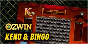Ozwin Casino Keno